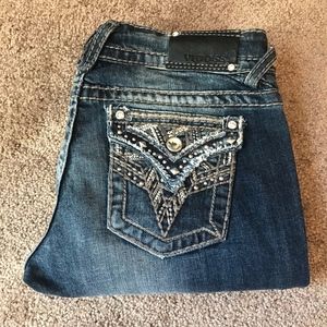 Vigoss Sequin Bootcut Jeans
